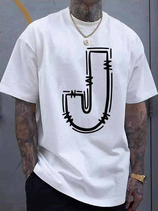 Camiseta Estampada de Cuello Redondo para Hombre - Image 13