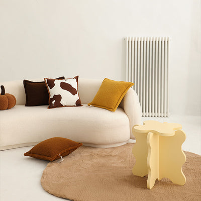 Almohadas de Peluche Cordero para Sala de Estar - Cojines Otoño e Invierno - Image 12