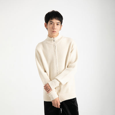 Suéter Cardigan Tejido Suave con Doble Cierre - Image 5