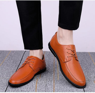 Zapatos Casuales de Cuero para Hombre con Suela Suave - Image 17