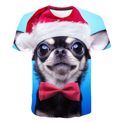 Playera Holgada con Estampado Cartoon Digital para Hombre - Image 10