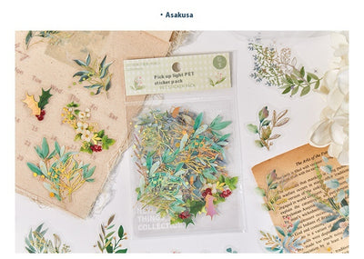 Cuaderno de Flores y Plantas - Material Decorativo 40 Piezas - Image 28
