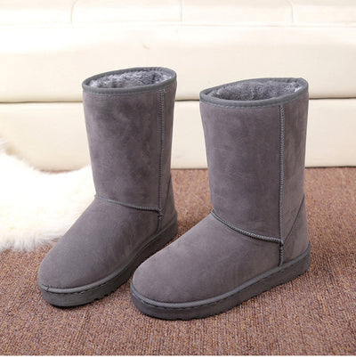Botas de Nieve Altas para Mujer Estilo Europeo y Americano - Image 14
