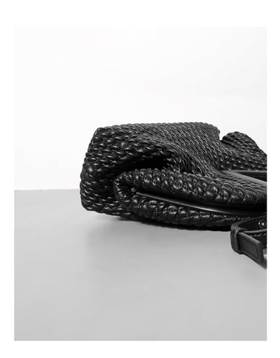 Bolso Nube Triangular de Cuero Vacuno Texturizado - Image 17