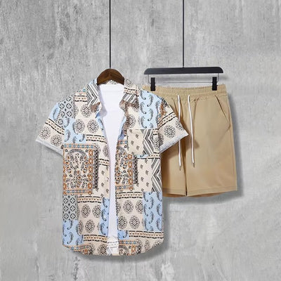 Conjunto Playero de Impresión 3D Digital con Estampado Hawaiano - Image 36