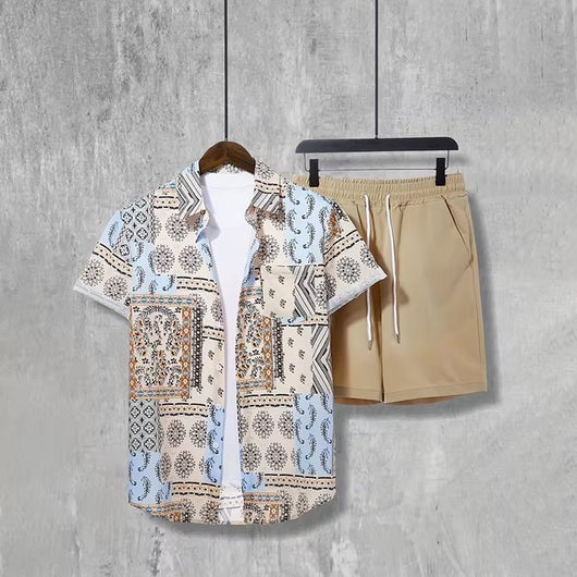 Conjunto Playero de Impresión 3D Digital con Estampado Hawaiano - Image 36