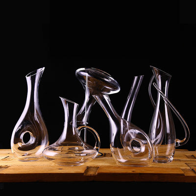 Decantador de Vino Tinto en Cristal Creativo para el Hogar