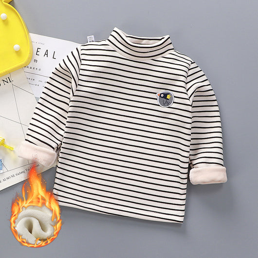 Camiseta Base Infantil de Terciopelo Grueso - Image 10