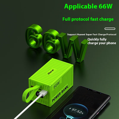 Power Bank 20000 mAh con Carga Súper Rápida 66W y Capacidad Extendida - Image 2