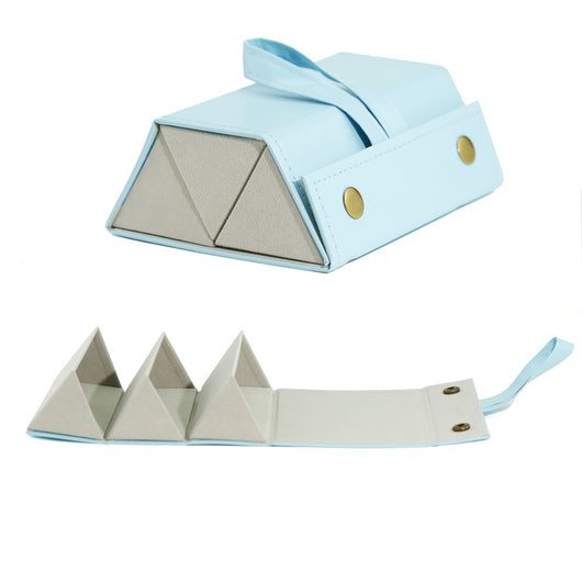 Estuche Multiseccional para Gafas en Cuero - Organizador Plegable - Image 18