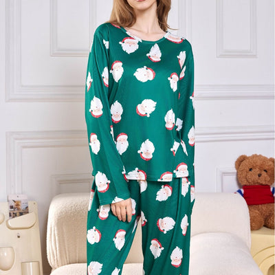 Pijama Infantil Dos Piezas Estampado en Seda de Leche - Image 4