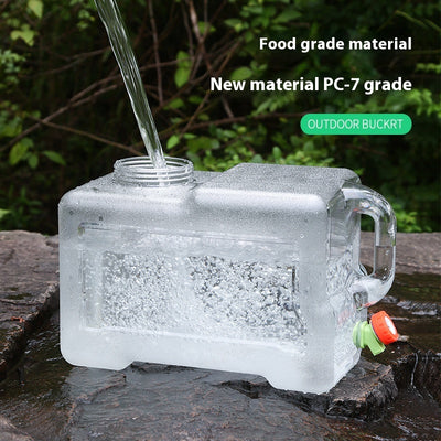 Cubo de Agua Portátil con Grifo para Camping y Viajes - Image 3