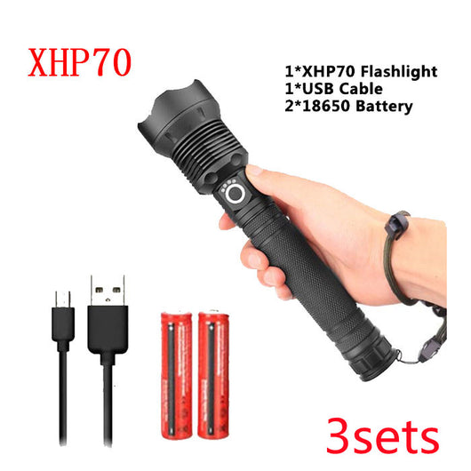 Linterna LED Zoom P50 con Carga USB - Image 54