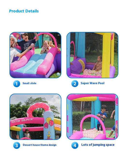 Castillo Inflable para Niños - Diversión Garantizada en Casa - Image 4