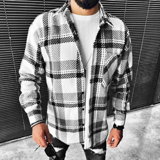 Camisa Estampada con Solapa y Mangas Largas - Image 11
