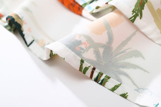 Camisa Floral Tailandesa Unisex - Diseño Trendy para Hombre y Mujer - Image 14