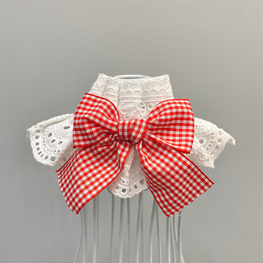 Babero Bandana para Mascotas con Lazo Decorativo - Image 10