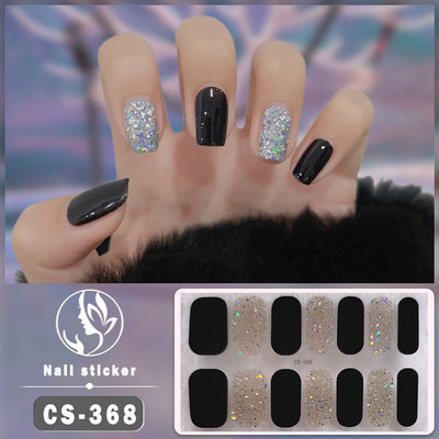 Uñas Postizas Impermeables de Color Sólido para Nail Art - Image 30