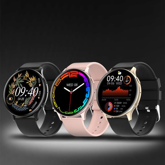 Reloj Inteligente con Monitor Cardíaco, Temperatura Corporal y Asistente de Voz