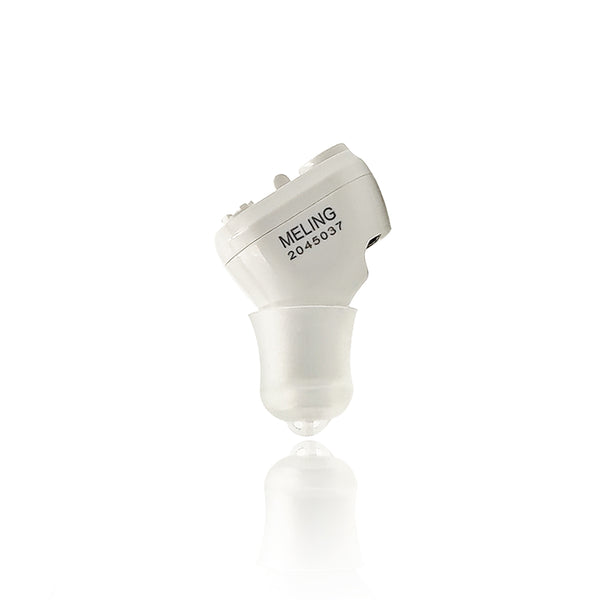 Audífono Digital Invisible Recargable con Amplificador de Sonido Portátil