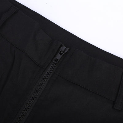 Pantalones Cargo Cintura Alta Slim Fit con Bolsillos para Mujer - Image 9