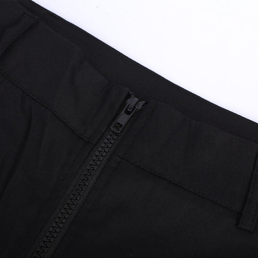 Pantalones Cargo Cintura Alta Slim Fit con Bolsillos para Mujer - Image 9