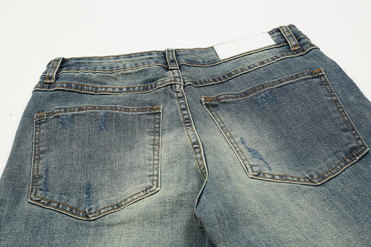 Pantalones Slim Fit Rotos con Cierre - Diseño Urbano Moderno - Image 14