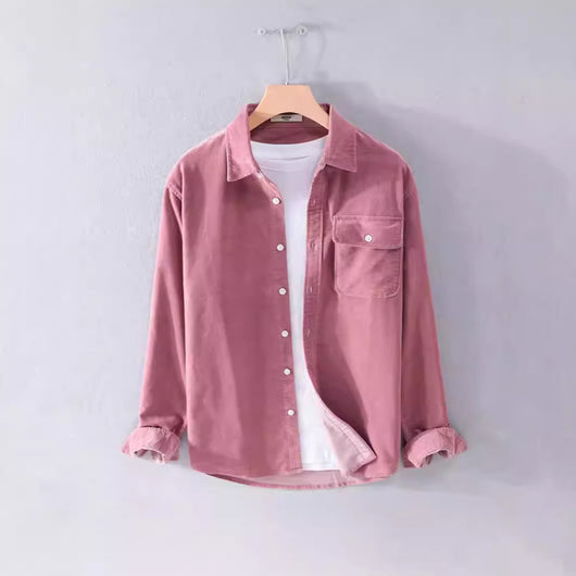 Camisa Suelta de Manga Larga para Hombre - Image 3