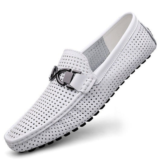 Sandalias de Cuero Suave para Hombre con Suela Transpirable - Image 6