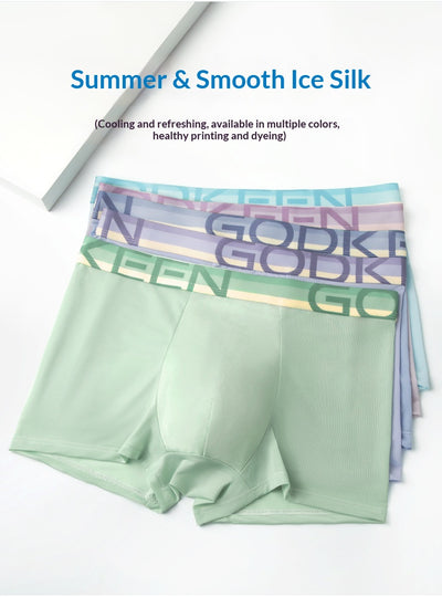 Calzoncillos Hombre Ice-Silk Frescos y Transpirables para Verano - Image 14