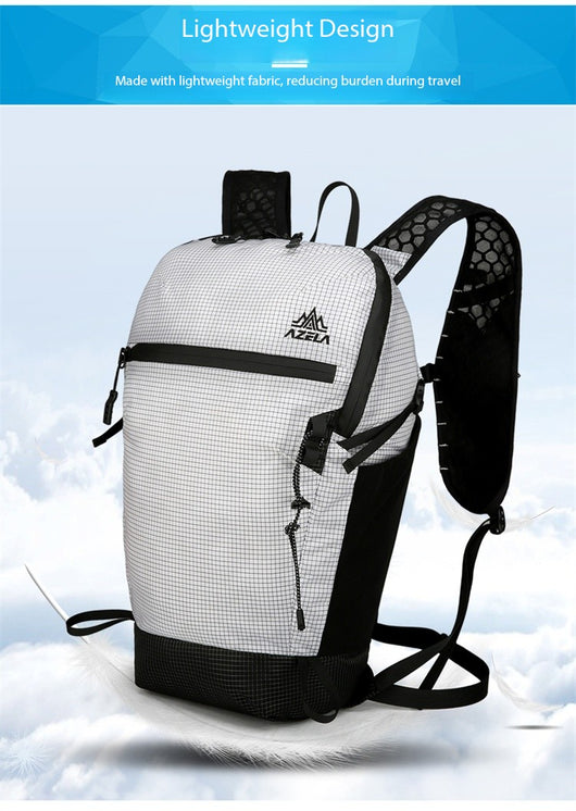 Mochila de Senderismo AZELA con Patrón Grid - Ligera y Transpirable para Trekking y Viajes - Image 20