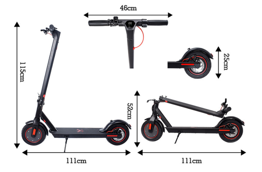 Patinete Eléctrico Plegable de Aluminio Premium - Image 7
