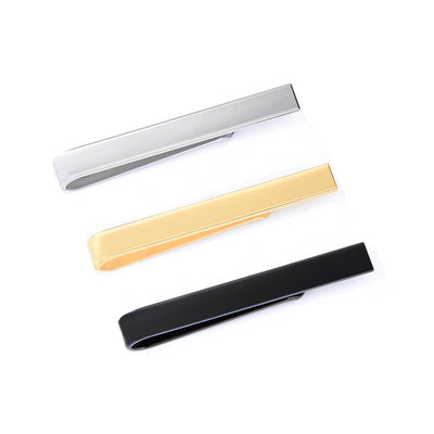 Clip para Corbata Elegante Oro y Plata para Hombre - Image 15