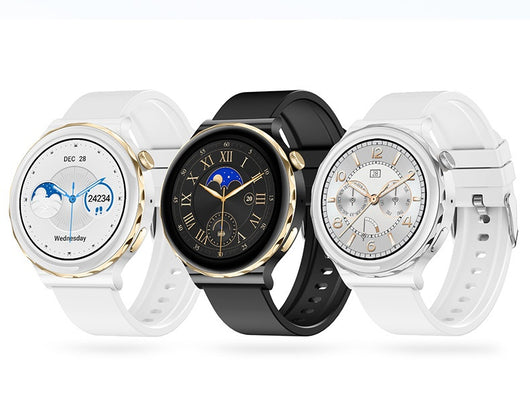 Reloj Inteligente HW52 Elegante con Esfera Redonda de Aleación de Zinc - Image 9