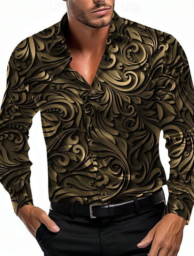 Camisa Hawaiana Vintage Estampada para Hombre - Cómoda y Fresca para el Verano - Image 10