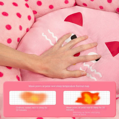 Cama Cojín Princess para Gatos - Refugio Confortable Todo Clima - Image 6