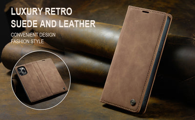 Funda Magnética de Cuero para Teléfono con Cartera Integrada - Image 31
