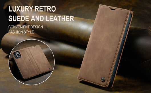 Funda Magnética de Cuero para Teléfono con Cartera Integrada - Image 31