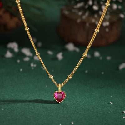 Collar de Plata Esterlina S925 para Mujer con Diseño de Corazones - Image 9