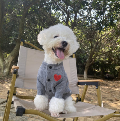 Suéter Cálido para Perros y Gatos - Cardigan Tejido para Mascotas Pequeñas y Medianas - Image 9