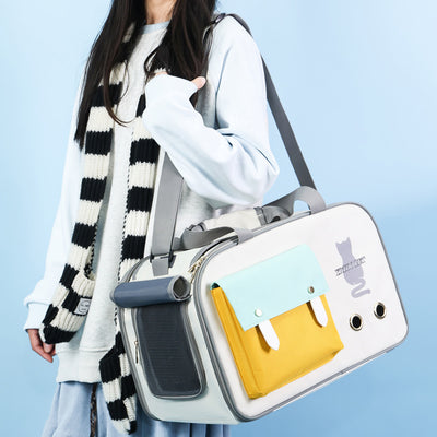 Mochila Transportadora para Mascotas Grande Transpirable