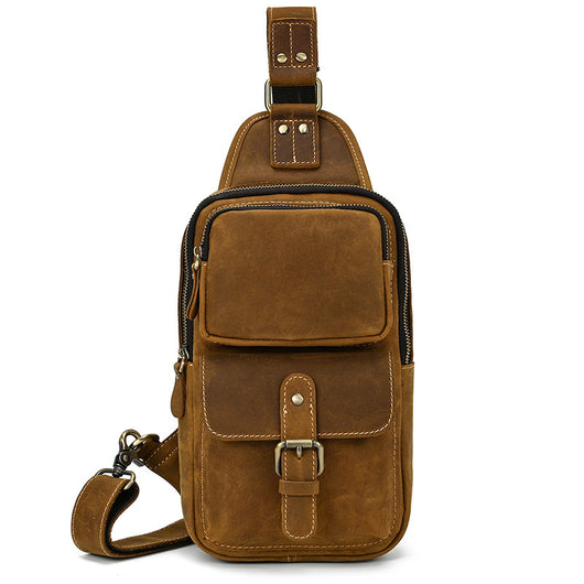 Bolsa de Pecho de Cuero para Hombre - Diseño Moderno y Funcional - Image 16