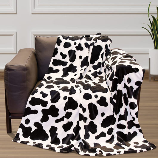 Manta Franela Digital con Estampado de Vacas - Image 6