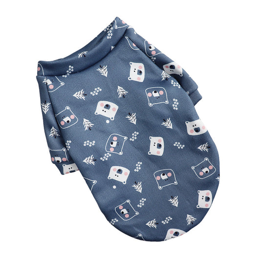 Suéter Floral de Felpa Delgada para Perros - Moda Canina Elegante - Image 16
