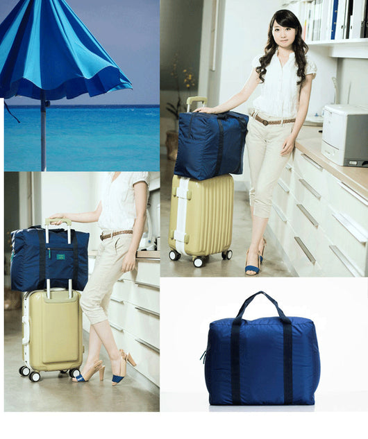 Bolsa de Viaje Plegable Unisex con Diseño Jacquard - Image 14