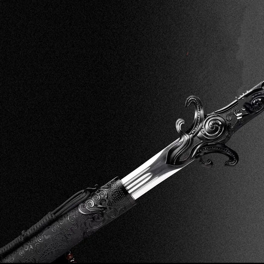 Espada Yuling de Acero Manganeso Alto - Arma de Defensa Personal de Colección - Image 5