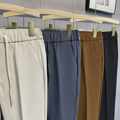 Pantalones Casuales Rectos con Cintura Elástica Talla 9 - Image 4
