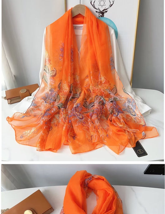 Bufanda de Rosas Yourou en Hilo Elegante para Mujer - Image 41