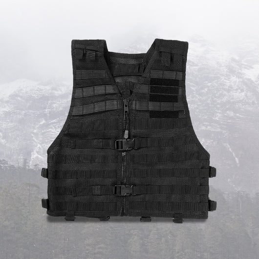 Chaleco Táctico Protector Negro para Actividades al Aire Libre - Image 4
