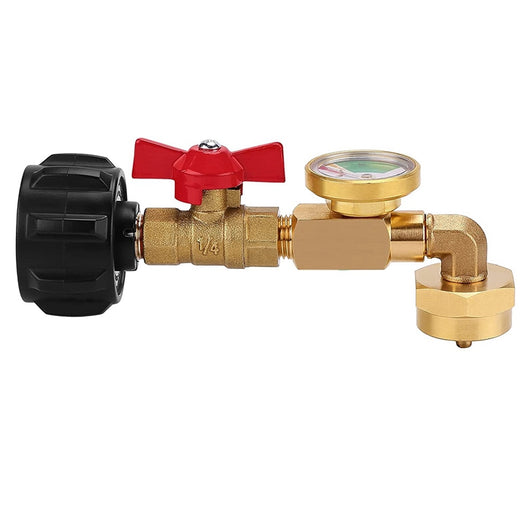 Conector de Carga de Gas Propano con Medidor Luminoso y Válvula de Bola - Image 11